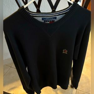 Tommy Hilfiger Mens Sweater - Size Medium - Navy Blue